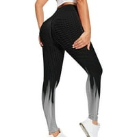 Xiuh casual pantalone Ženski ispis mjehurići za podizanje vježbi Fitness trčanje visoki struk joga hlače