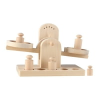 Postavite drvenu ravnotežu igračka za igračke kreativno sastavljene ljestvice dječje obrazovanje igranje