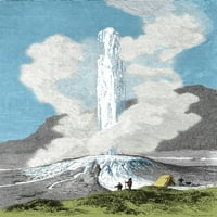 Great Geyser, Island Poster Print Science izvora