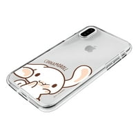 iPhone XS MA Case Sanrio Clear TPU meka Jelly Cover - prozor CINNAMROLL