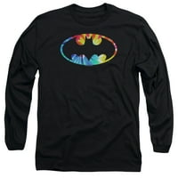 Batman - Tie Dye Batman Logo - Košulja s dugim rukavima - XXX-Large