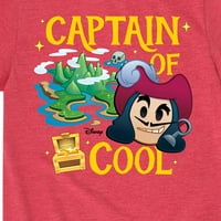 Disney Emoji - Kapetan of Cool - grafička majica kratkih rukava i mladih kratkih rukava