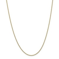 14K zlatni kabelski lanac ogrlica nakit pokloni za žene - 3. grama