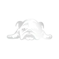 Engleski buldog štene naljepnica naljepnica Die Cut - samoljepljivi vinil - Vremenska zaštitna - izrađena u SAD - Mnogo boja i veličina - pasji pas
