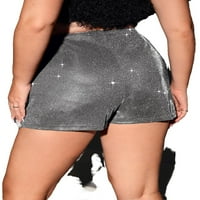 Party Solid Skort Silver Plus Shorts