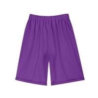 Ženske pamučne kratke hlače Summer Solid Boja pet bodova Pamučne posteljine Hlače Casual pantalone