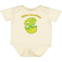 Inktastični mali brat dinosaur poklon baby bodysuit