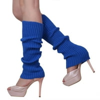 Ženske pletene nogu zagrijavaju zimske tople duge čarape za čizme za zabavu