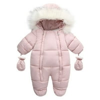 SHPWFBE odjeća za djecu Djevojka Dječak kaput zimska snijeg jakna s malim patentnim zatvaračem patentni