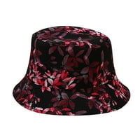 Sun Hat ženski modni tisak sunčevih ribarskih kapa za kapu za kašicu na otvorenom kašika šešira za žene