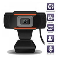 Novobey stupnjevi Rotible 2. HD Webcam 1080p USB kamera Rotirajuća za snimanje video zapisa sa mikrofonom