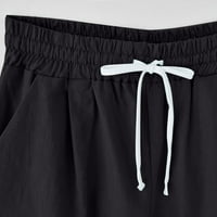 Wendunide kratke hlače za žene Ljetne pamučne patvene hlače visoke struke Plus veličine kratkih kratkih
