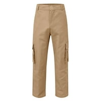 Homodles muške klasične teretne hlače - radna odjeća na otvorenom STREM SLIM FIT COMFORT COMFORT struk
