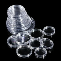 Xinrui Clear Prozirna plastična kovanica za prikupljanje kolekcije za sakupljanje bočara