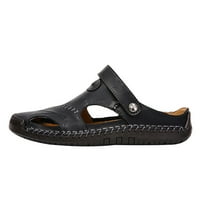 Sandale Muške Ljetne trendi kožne cipele za plažu Šivenje cipele s klizanjem, ponude, klirensa