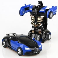 Trgovački robot koji se pretvaralo za robot igračke u gumb za deformaciju vozila Robot automobil za dječje dječje dječake