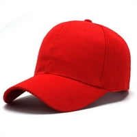 Kape šešir pamučna lagana ploča Čvrsta boja bejzbol kapa muškarca kapa na otvorenom hat ružičasta jedna veličina 80% poliester, 20% spandex