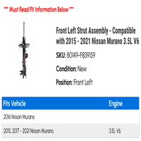 Prednji lijevi nosač - kompatibilan sa - Nissan Murano 3.5L V