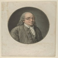 Portret Franklina, nakon Vanloo-a Poster Print Pierre Michel Ali