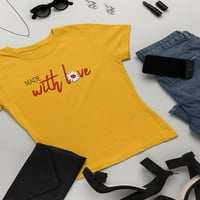 Napravljeno sa ljubavlju W Daisy majica - MIMAGE by Shutterstock, ženska 4x-velika
