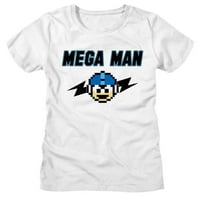 Mega MAN Mega vijke Bijela ženska majica