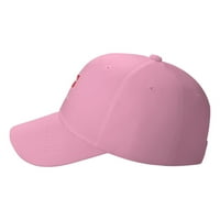 CEPTEN MENS & WOOD Cool Jedinstveni ispis sa deftonovima logotipa podesiva bejzbol kapa ružičasta