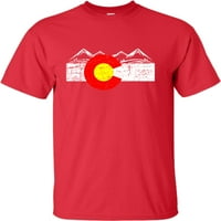 Obluda za odrasle u Koloradu zastava Rocky planina Majica