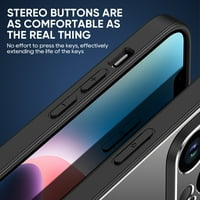 Samimore za iPhone Pro MA futrola, [Kompatibilan sa magsafe] Metalna zaštita objektiva Eksplozijsko-tvrdo