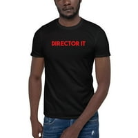 Crvena redateljica IT kratka majica s kratkim rukavima po nedefiniranim poklonima