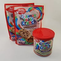 Cimet Toast Crunch Sugar Cookie Bundle: Betty Crocker Cimet Toast Crunch Cinnadust Cookie Mix, Cimet Toast Crunch Cinnadust Frosting