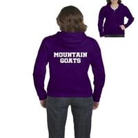 MMF - Ženska dukserica pulover punog zip, do žena veličine 3xl - planinske koze