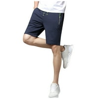 Feterrnal muški kratke hlače Ležerne prilike za vježbanje sa elastičnim pojačanim džepovima sa zatvaračem