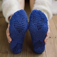 Meidiya par slatka jesen zima za žene s podnim čarape 3D crtane žabe Flaffy plišaju japanske silikonske