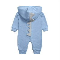 Newborn Boys Girls Onesie Jumpsin Rodper odijelo toplo slatko Jesen zimski stil ROMper odijelo 0- mjeseci