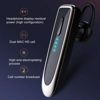 YDXL K Bluetooth kompatibilan 5. Bežični punjivi slušalice sa glasom Funkcija za telefon Black Gloden