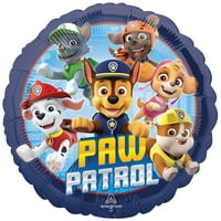 Paws štenad na patroliranju zaliha isporučuje 4. rođendan balona buketa