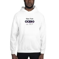 Nedefinirani pokloni 2xl tri boje Cicero New York Hoodie pulover dukserica