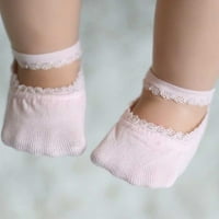 Xyer novorođenčad dječje djevojke ljeto slatka čipka neklizajući gležnjače meke pamučne čarape čarape