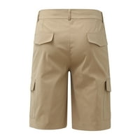 Zuwimk muški kratke hlače Ležerne prilike, Muški Camo Cargo Shorts Relapirani fit multi-džepni kamuflažni