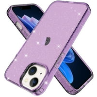 za Apple iPhone Plus futrolu, Clear Stylish Bling Glitter Sparkle tanak lagana zaštitna zaštita protiv