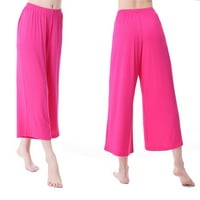 Lydiaunistar vrijeme i trunske duge hlače ženske modne tanke plesne hlače labave joge široke noge hlače