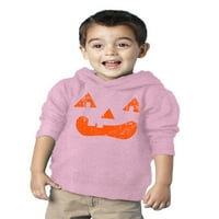 Neugodni stilovi Boisi Halloween Toddler Hoodie za djevojčice narančasta džak-lanarna fleese dukserica