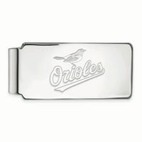 Baltimore Orioles Sterling Silver Money Clip