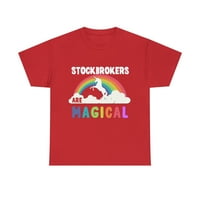 Stockbrokers su magična majica grafike unise