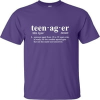 Definicija odraslih tinejdžera smiješne tinejdžerske majice