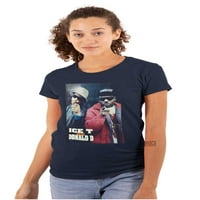 Vintage Ice T i Donald D Photo Ženska majica Dame Tee Brisco Brends X