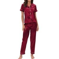 Mrat Ženska za spavanje pidžamas dvodijelni donje rublje Plus veličine donje rublje setovi za žene za