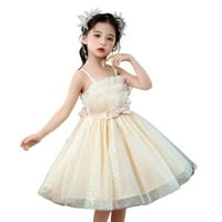Cvjetna djevojka haljina vjenčanica tulle princess pageant ball haljine toddler svečane haljine sa bowknot-om