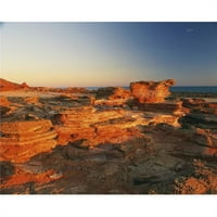 Posterazzi dpi gantheaume točka na zalasku sunca - Broome Kimberley Western Australia Australija Poster