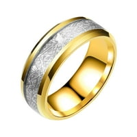 Molite preko njenog prstena za kćer svileni uzorak legura umetnuta rhinestone ženski prsten popularni
